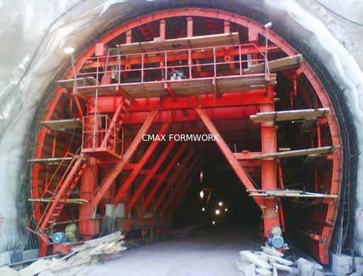 Sistema permanente della cassaforma del tunnel/carrello rivestimento del tunnel