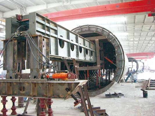 Sistema d'acciaio completo idraulico automatico della cassaforma del tunnel del carrello