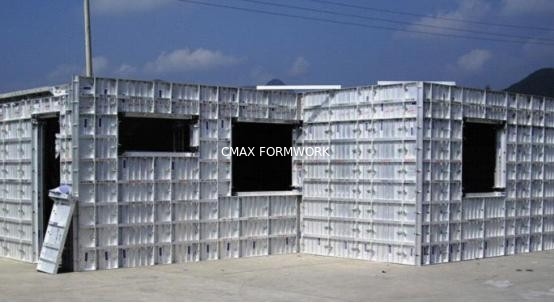 Cassaforma su misura dell'alluminio di AL 65 per la cassaforma del muro di cemento